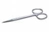 4-1/4" Stainless Steel Scissors <br> Sharp Straight Points <br> For Fine Thread & Wire <br> Made in Germany <br> Grobet 53.220